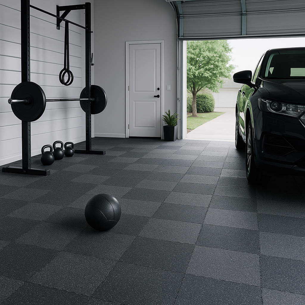 gym garage flooring